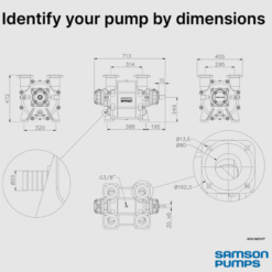 samson ocean master 500 dimensions